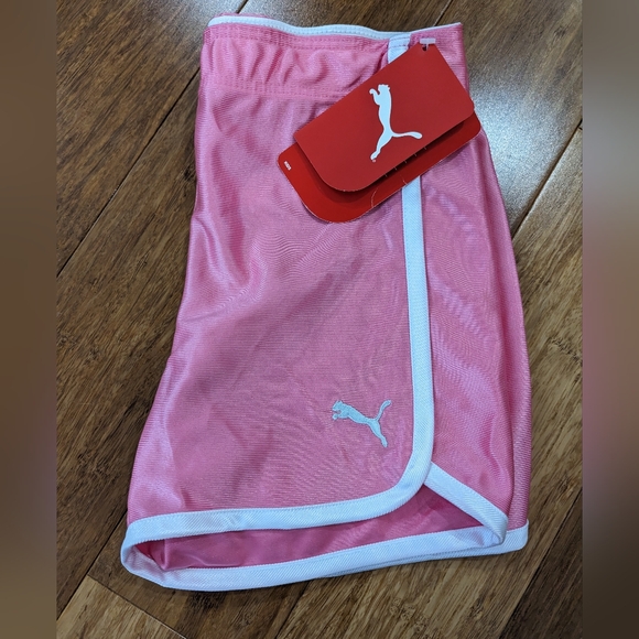 Puma pink girls shorts. New with tags. - Picture 3 of 3
